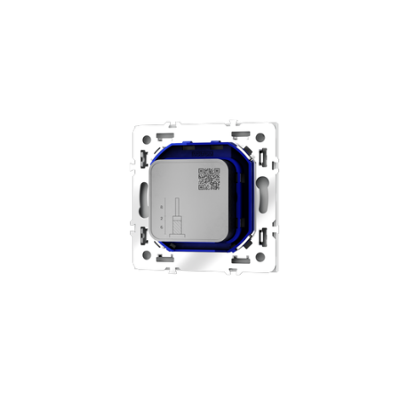 Розетка телевизионная встраиваемая Voltum S70 оконечная TV+SAT, (белый матовый)