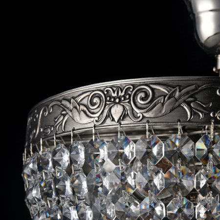 Люстра 4*E27 60Вт Никель Антик IP20 Palace DIA890-CL-04-N Maytoni