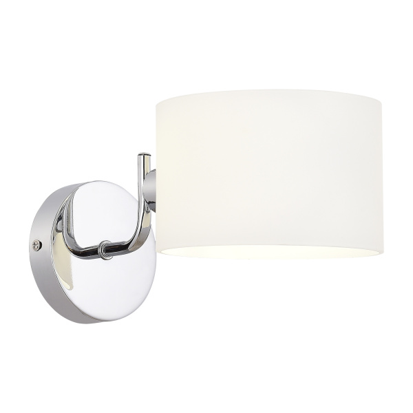 Бра Хром/Молочно-Белый E14 1*40Вт SLE1121-101-01 EVOLUCE