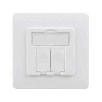 Настенный адаптер для модулей Keystone (для модулей форм-фактора S19) DKC