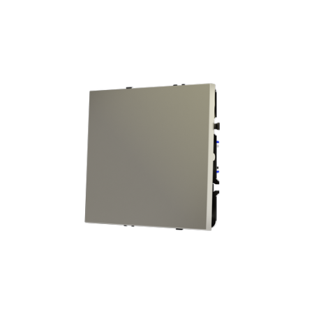 Выключатель с самовозвратом встраиваемый Voltum S70 одноклавишный 10А, (шелк)