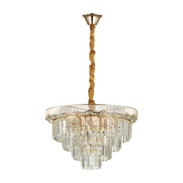 Люстра E14 8*40W 220V ESM? золотой LUMION