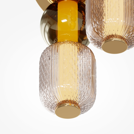 Потолочный светильник LED 60Вт Золото IP20 Drop MOD273CL-L60G3K Maytoni