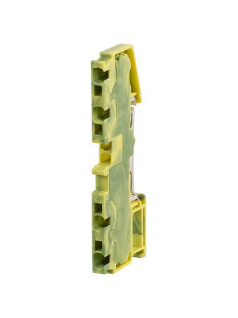 Зажим клеммный безвинтовой ЗКБ PEN быстрого зажима 4 вывода 2,5 мм2 (Ph-C PT 2,5-QUATTRO-PE) TDM