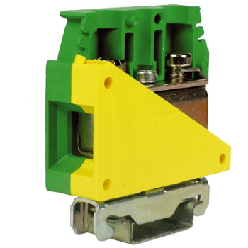 TE.50/O, зажим для заземления желт.зелен 50 кв.мм DKC