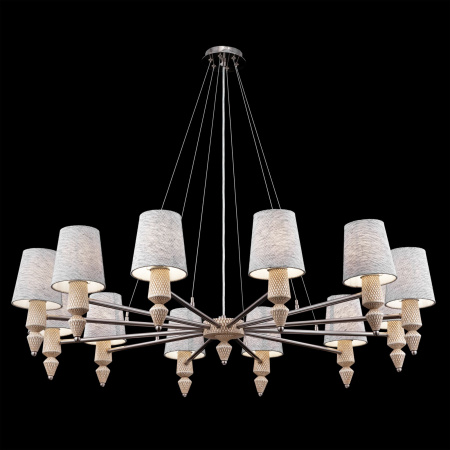 Люстра 12*E14 40Вт Никель IP20 Marseille MOD039PL-12N Maytoni