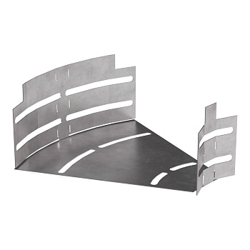 Угол горизонтальный изменяемый 0-45 градусов Стандарт 200х80 Промрукав