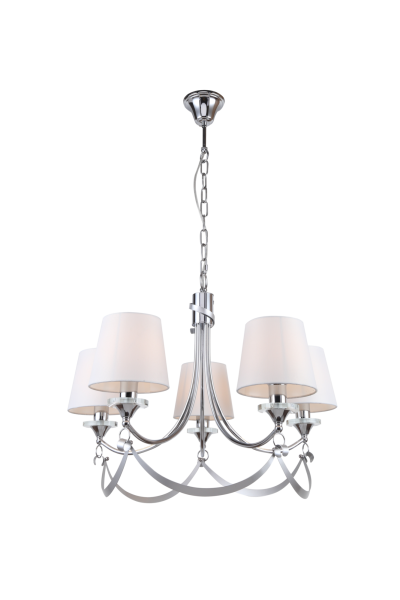 Люстра 5*E14 40Вт Хром IP20 Ariana FR5081PL-05CH Freya