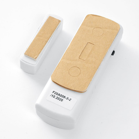 Звонок-сигнализация дверной беспроводной Feron 007-D 1 мелодия белый с питанием от батареек