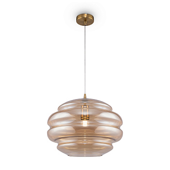 Подвесной светильник 1*E27 60Вт Латунь IP20 Ruche P078PL-01AM Maytoni