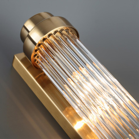 Настенный св-к E14 2*40W LORDI бронзовый/прозрачный ODEON LIGHT