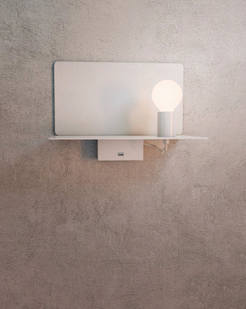 Бра 1*E27 60Вт Белый IP20 Rack C182-TL-01-W Technical