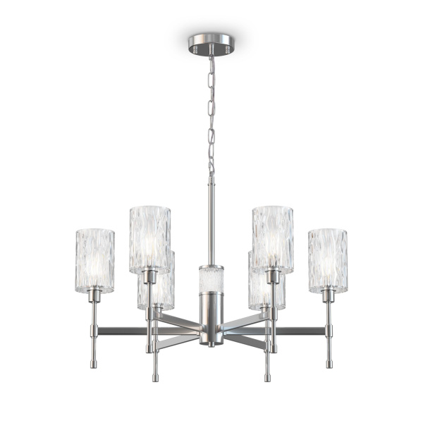 Люстра 6*E14 60Вт Хром IP20 Elsa FR5133PL-06CH Freya