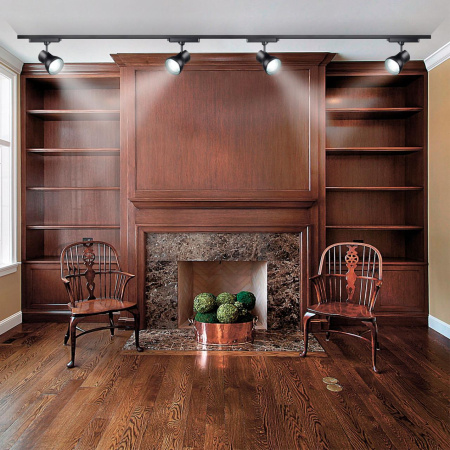 Св-к трековый однофазный IP20 LED 4000K 20W 220-240V PIRUM черный B NOVOTECH