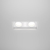Встраиваемый светильник 2*GU10 50Вт Белый IP20 Downlight DL003-02-W Technical Maytoni