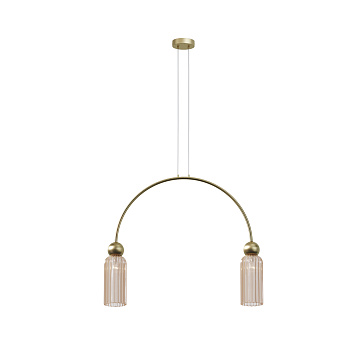 Подвесной светильник 2*E14 40Вт Золото IP20 Antic MOD302PL-02CG Maytoni