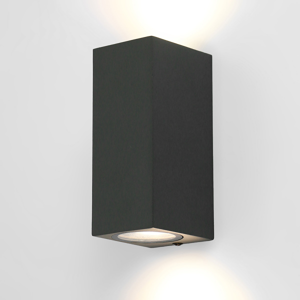 Фасадный светильник GWL-2MR16-GU10-S-IP65 Графит General