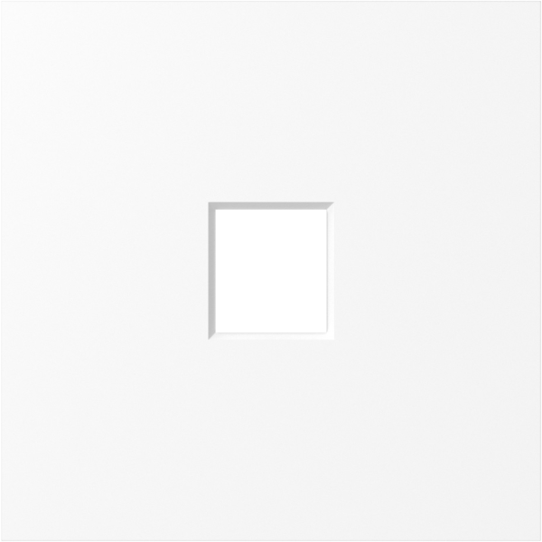 Donel S08 глянцевый белый накладка 1-я для розеток RJ45,TV,SAT, серия DB