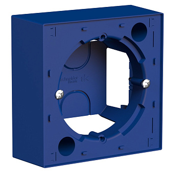 ATLASDESIGN Коробка для наружного монтажа, аквамарин Schneider Electric