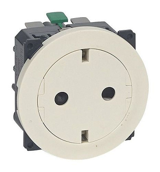 Celiane Механизм розетки без лицевой панели СУ 1 мест. с зазем. 16А слоновая кость IP20 Legrand