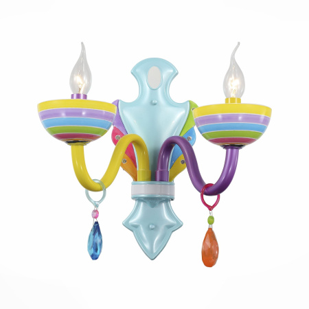 Бра Разноцветный/Разноцветный E14 2*40Вт SL672.781.02 ST LUCE