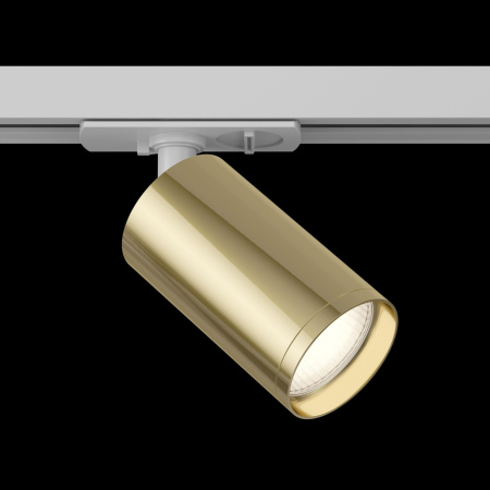 Светильник трековый 1*GU10 10Вт Белый с Золотом IP20 Focus S TR020-1-GU10-WG Technical