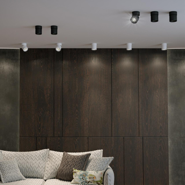 Св-к накл.св/д IP20 LED 10W 850Лм 4000K 220V GESSO белый NOVOTECH