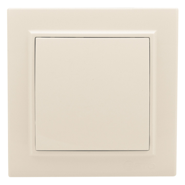 Минск Выключатель 1-кл, СП 10А бежевый EKF