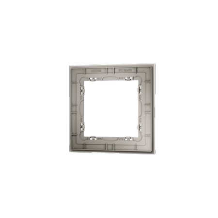 Рамка стеклянная Voltum S70 на 1 пост, (кашемир, стекло)