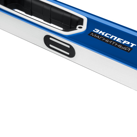 Мощный магнитный уровень 1000 мм с рукоятками и зеркальным глазком Эксперт-М ЗУБР