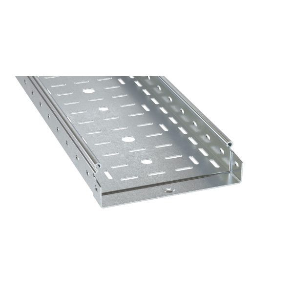Лоток перфорированный 50х35 L2000, цинк-ламель DKC
