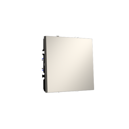 Перекрестный переключатель встраиваемый Voltum S70 одноклавишный 10А, (кашемир)