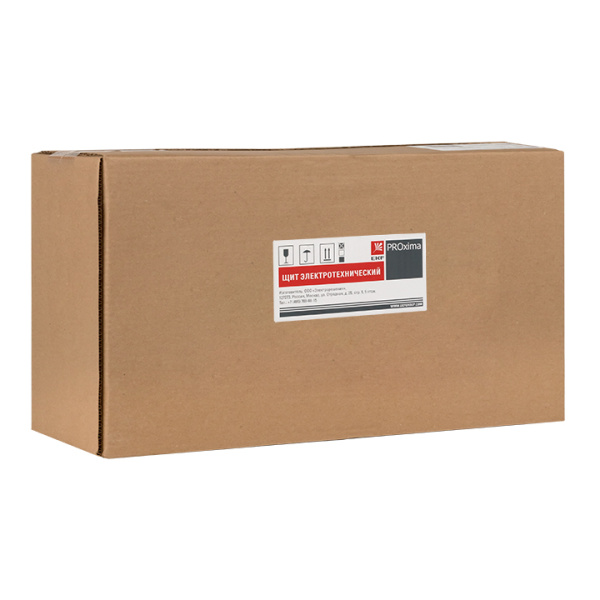 Щит учетно-распред, навесной ЩУРн-3/12 два отсека (БУР) (540х300х160) IP54 PROxima EKF