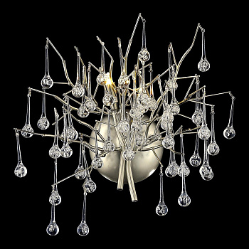 Светильник настенный Матовый никель/Прозрачный G9 2*40Вт WE189.02.201 WERTMARK