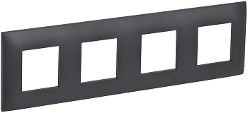 SKANDY Рамка 4-местная SK-F04T титан IEK