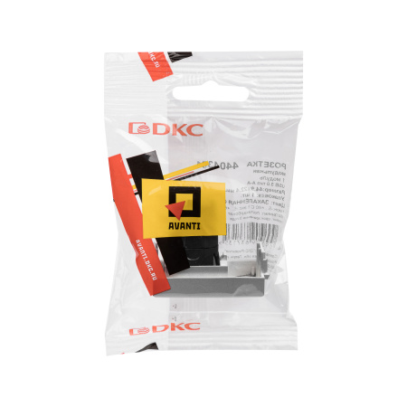 USB 3.0 розетка модульная, тип А-А, "Avanti", "Закаленная сталь", 1модуль DKC