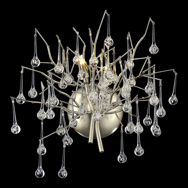 Светильник настенный Матовый никель/Прозрачный G9 2*40Вт WE189.02.201 WERTMARK