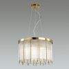 Люстра E14 7*40W YORK золото/металл/стекло ODEON LIGHT