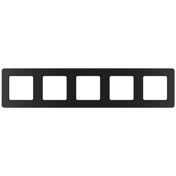 INSPIRIA Рамка горизонт/вертик 5 мест . антрацит IP20 Legrand