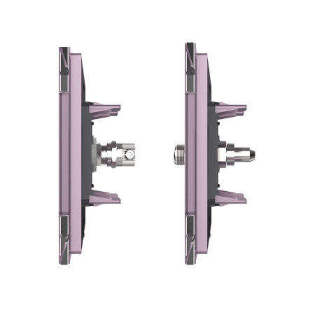 Розетка ТВ/Спутниковая SAT Розовая Livolo