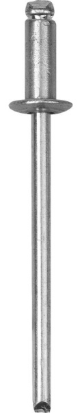Заклепки стальные, 3,2x10 мм, 1000 шт, ЗУБР