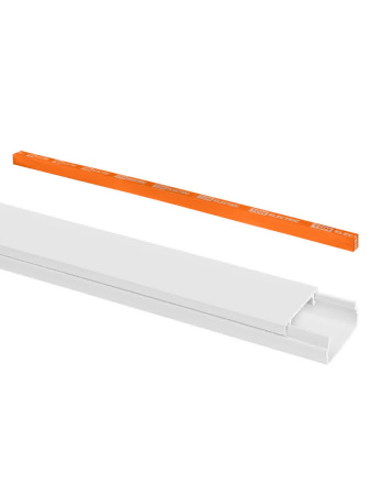 Кабель-канал 20х10 белый TDM (18 м)