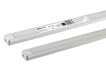 Алюминиевый профиль встраиваемый 2206 (2 м), матовый рассеиватель, 2 заглушки TDM Алюминиевый профиль встраиваемый 2206 (2 м), матовый рассеиватель, 2 заглушки TDM