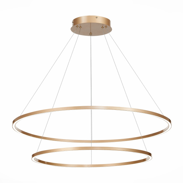 Светильник подвесной SMART Золотистый/Белый LED 1*91Вт 2800-6500К ST605.203.91 ST LUCE