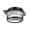 Св-к встр.IP20 GU10 9W 220V GEM черный B NOVOTECH