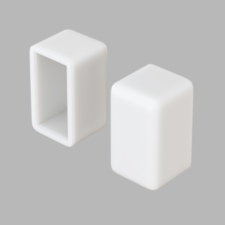 Заглушка для гибкого неона 12x6мм 2 шт. Белый (20069) Technical Maytoni