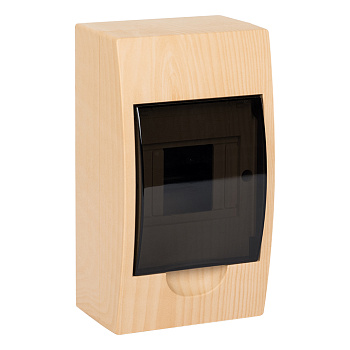 Щит распределительный навесной ЩРН-П- 4 светлое дерево IP41 PROxima EKF