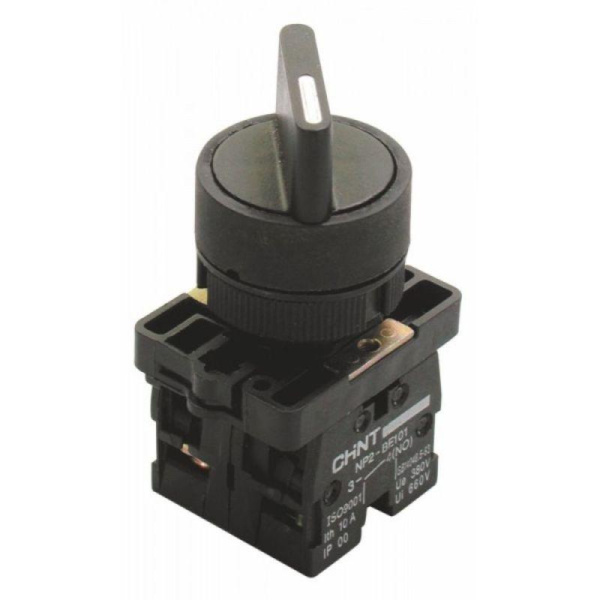 Переключатель NP2-ED31, 3 положения фиксацией, 1НО, IP40 (R) CHINT