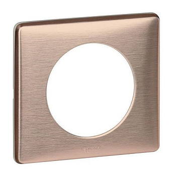СНЯТ Celiane Рамка горизонт/вертик 1 пост . медь IP20 Legrand