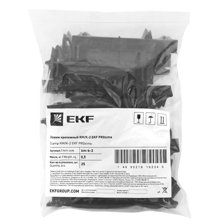 Зажим крепежный КМ/K-2 EKF